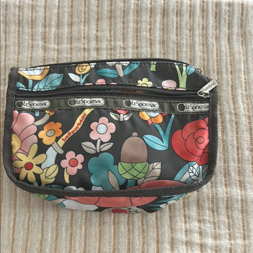 LeSportsac Multicolor Floral Pouch